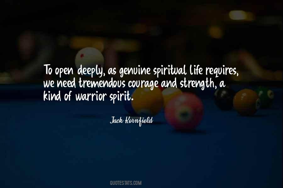 Courage Spiritual Quotes #980941