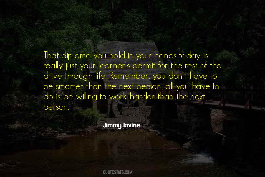 Hands That Work Quotes #528947