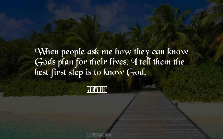 Ask God First Quotes #872468