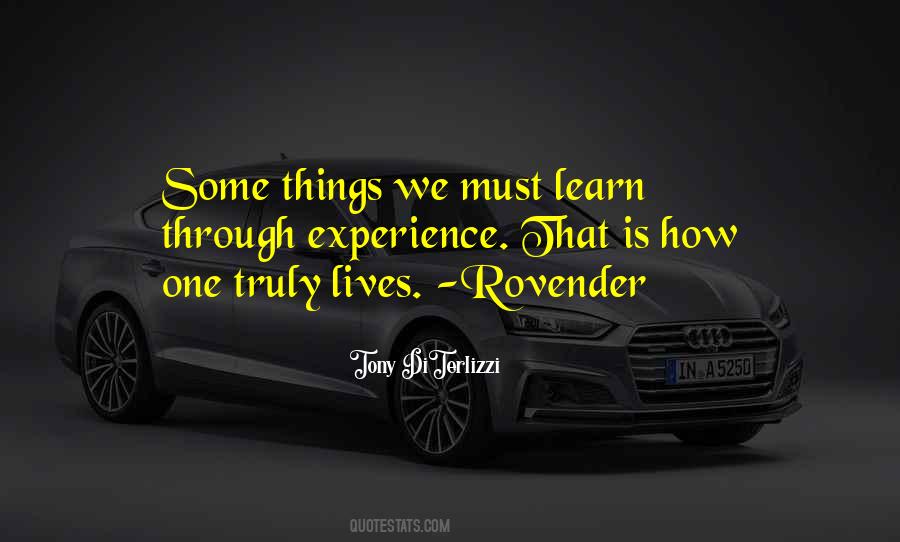 Learn From The Experience Of Others Quotes #18186