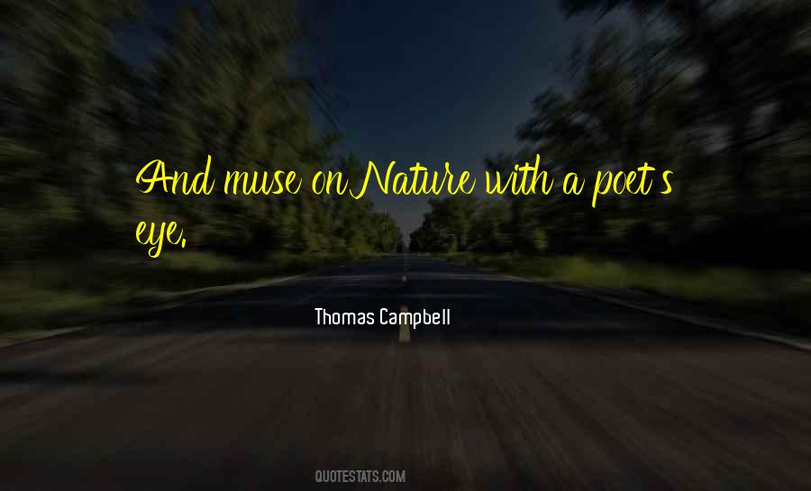 Poet Nature Quotes #303655