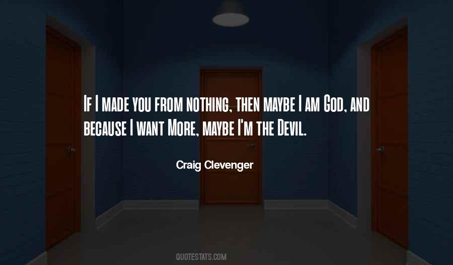 I Am The Devil Quotes #1730028