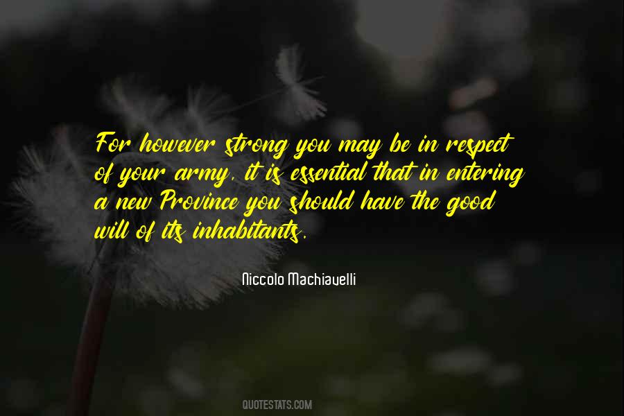Respect Army Quotes #1162539