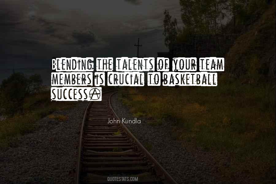 Quotes About The Basketball Team #35744