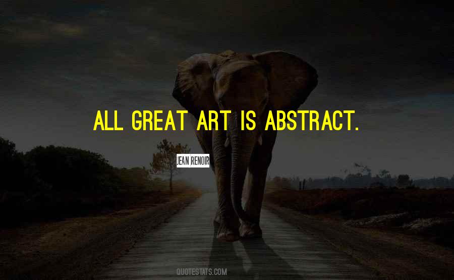 Art Abstract Quotes #280050