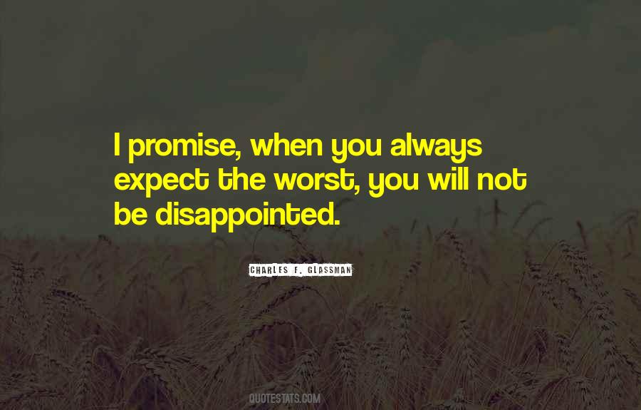 Disappointed You Quotes #1587073