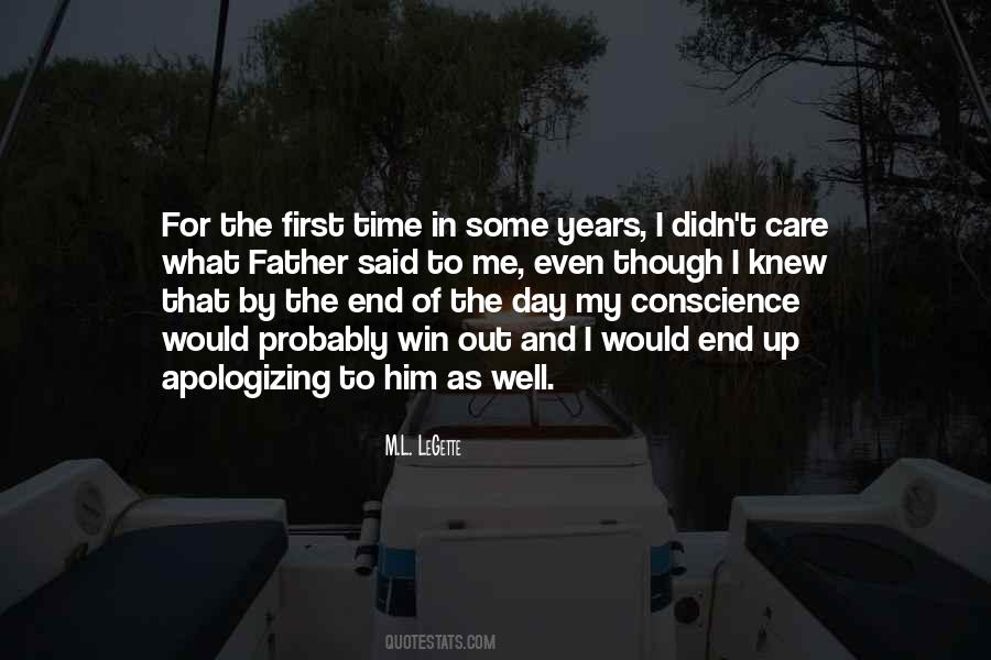 Time Conscience Quotes #1275008