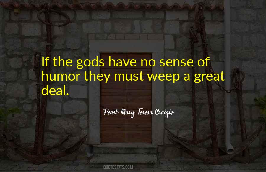 Quotes About Gods Humor #550704