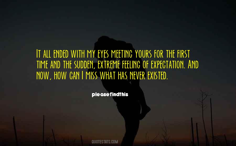Eyes Meeting Quotes #1548515