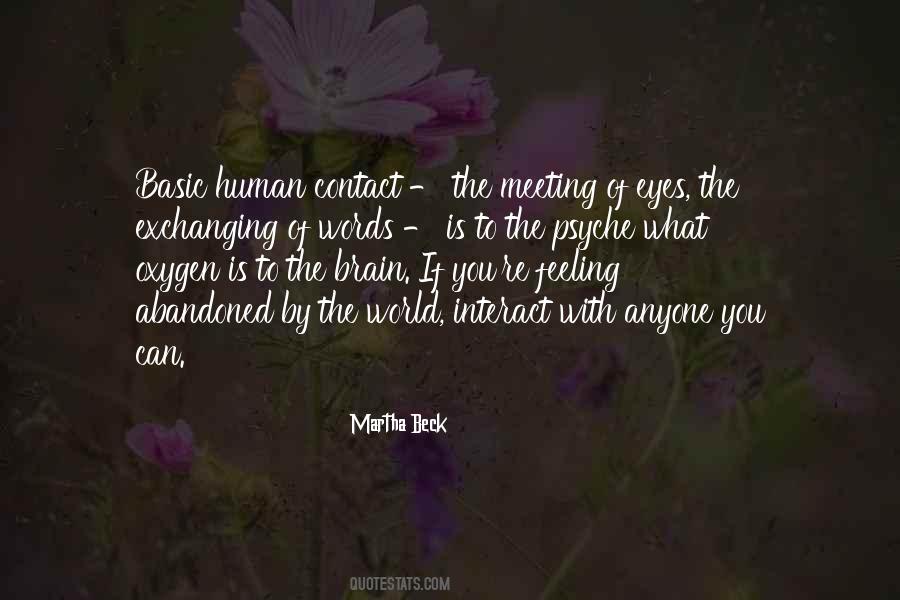 Eyes Meeting Quotes #1874860