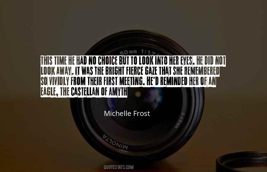 Eyes Meeting Quotes #457990