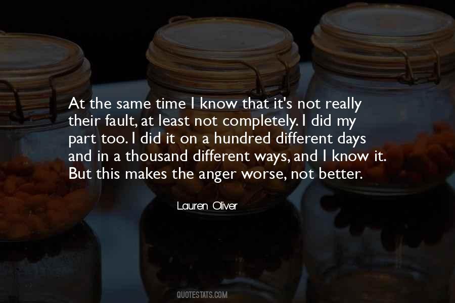 Not All Days Are The Same Quotes #1026092