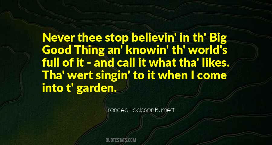 Good Garden Quotes #651780