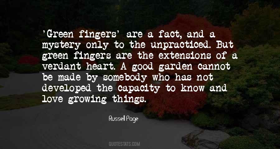 Good Garden Quotes #853073