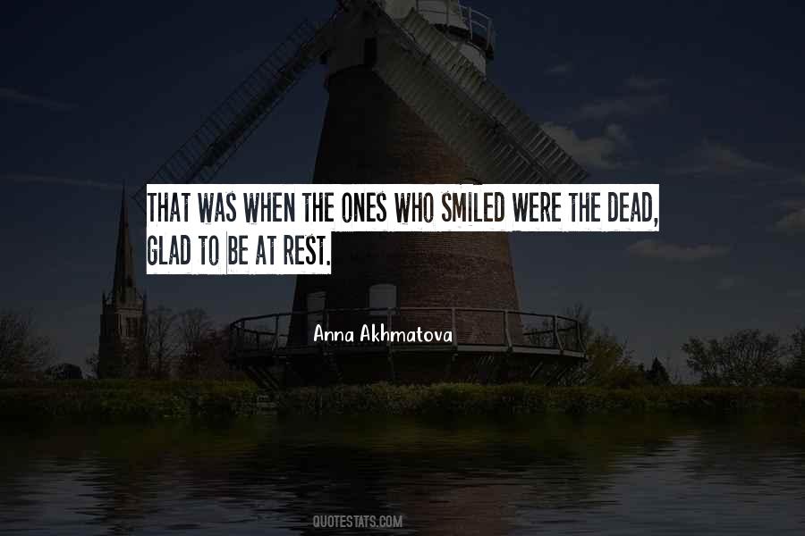 Quotes About The Dead Ones #1749533