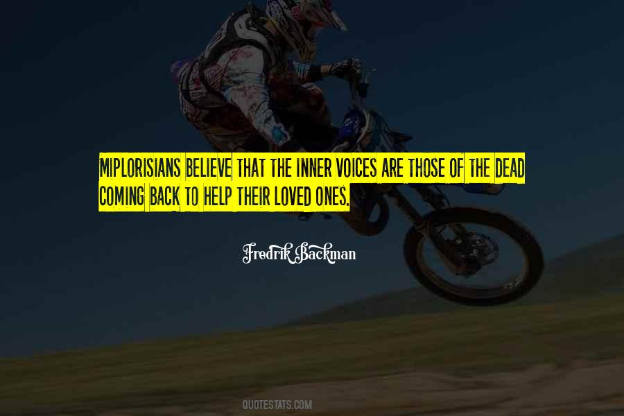 Quotes About The Dead Ones #527206