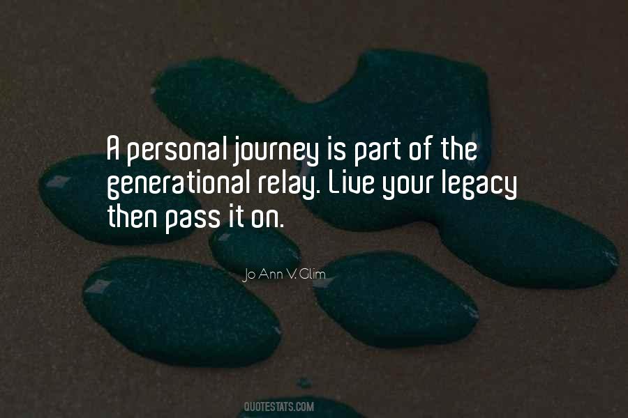 Part Of Your Journey Quotes #1366983