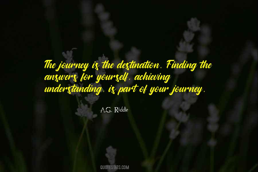 Part Of Your Journey Quotes #1395820
