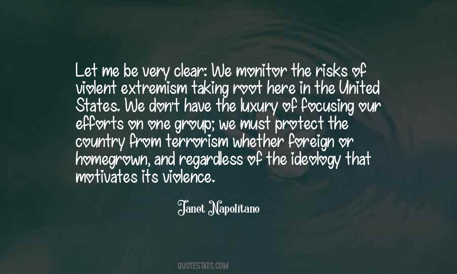 Terrorism And Violence Quotes #1086999