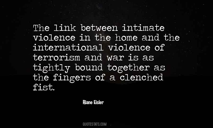 Terrorism And Violence Quotes #119011