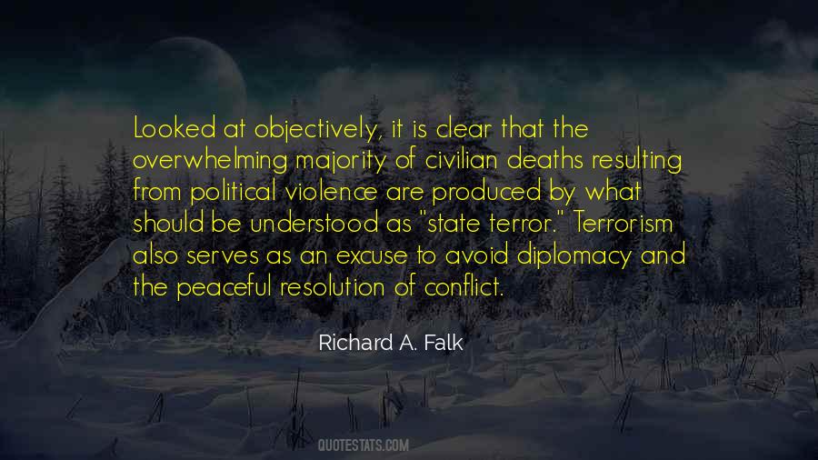 Terrorism And Violence Quotes #415568