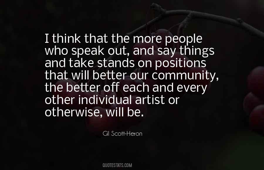 Better Community Quotes #1557194