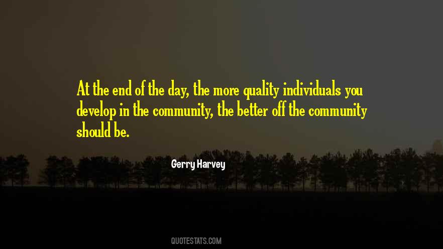 Better Community Quotes #479417