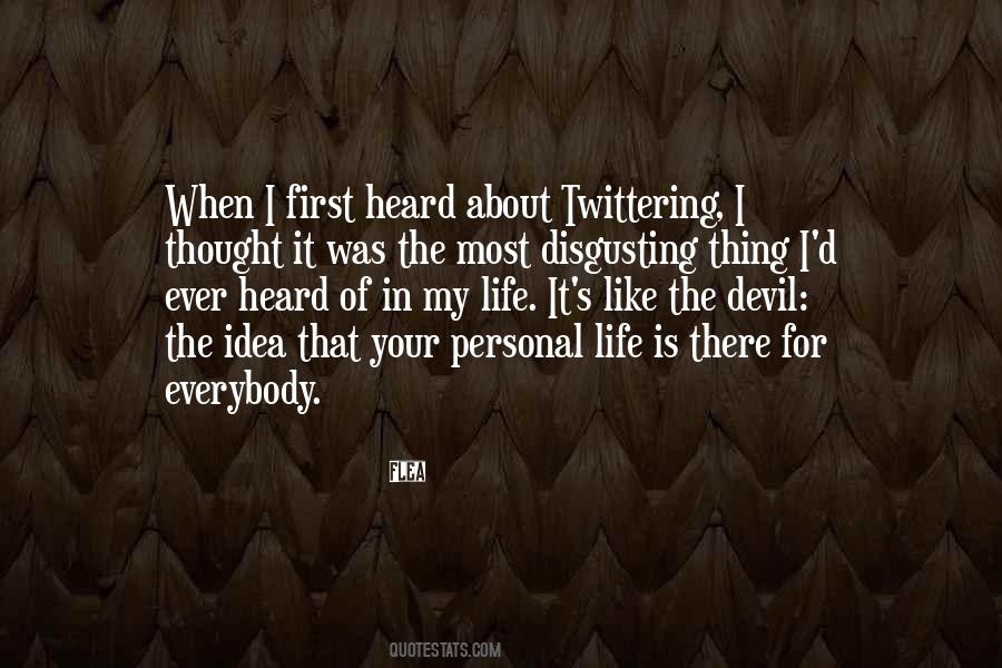 My Devil Quotes #419107