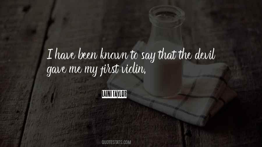 My Devil Quotes #76347
