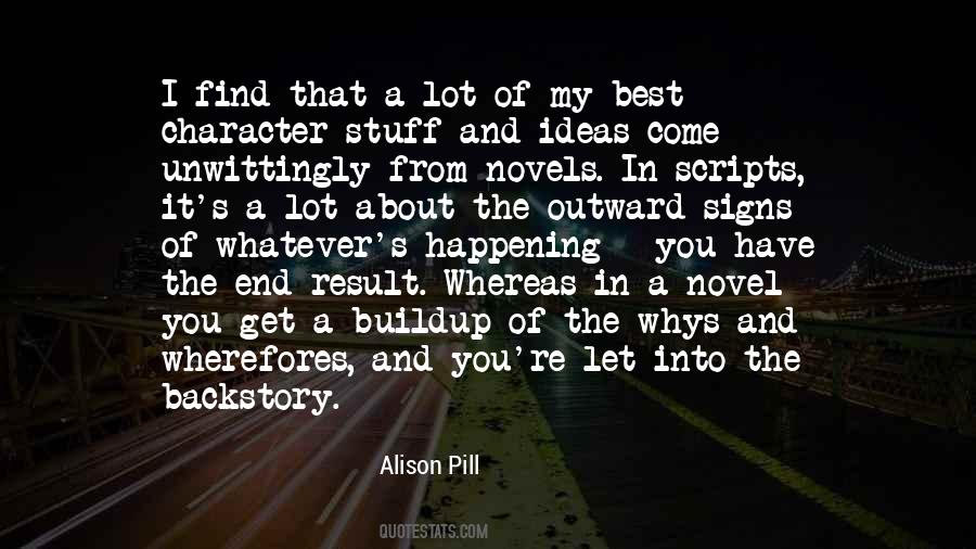 You Have Character Quotes #120567