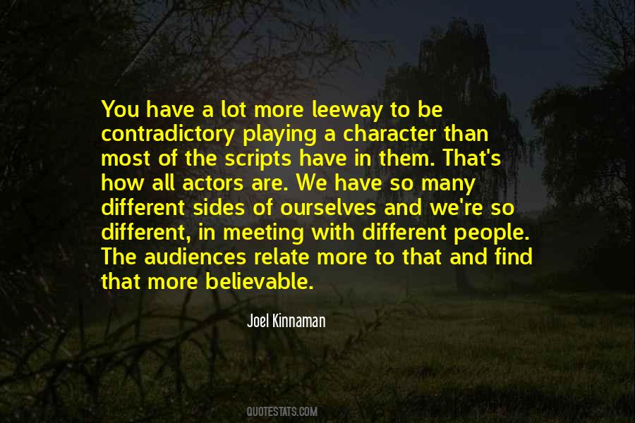 You Have Character Quotes #191656