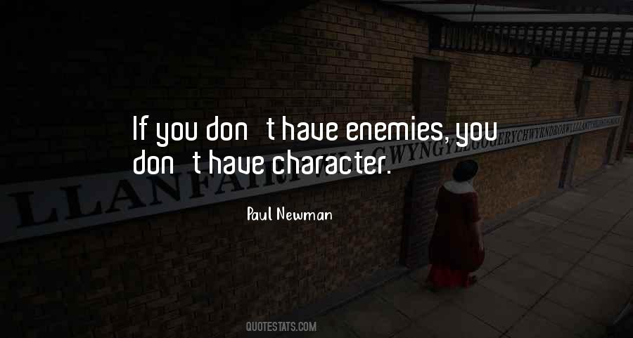 You Have Character Quotes #208905