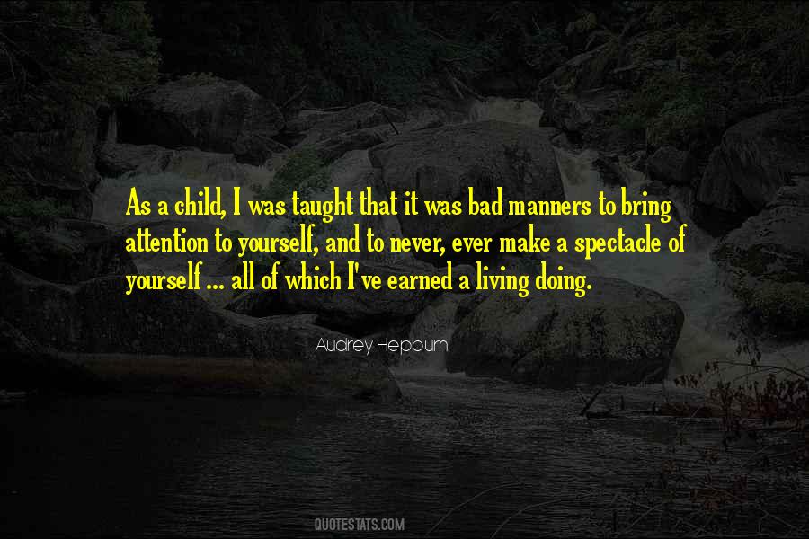 Bad Child Quotes #1116314