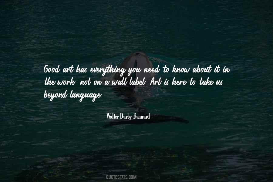 Art Wall Quotes #1070623