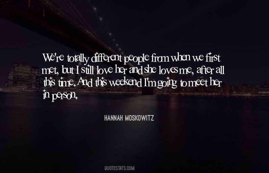 When One Person Loves More Than The Other Quotes #103060