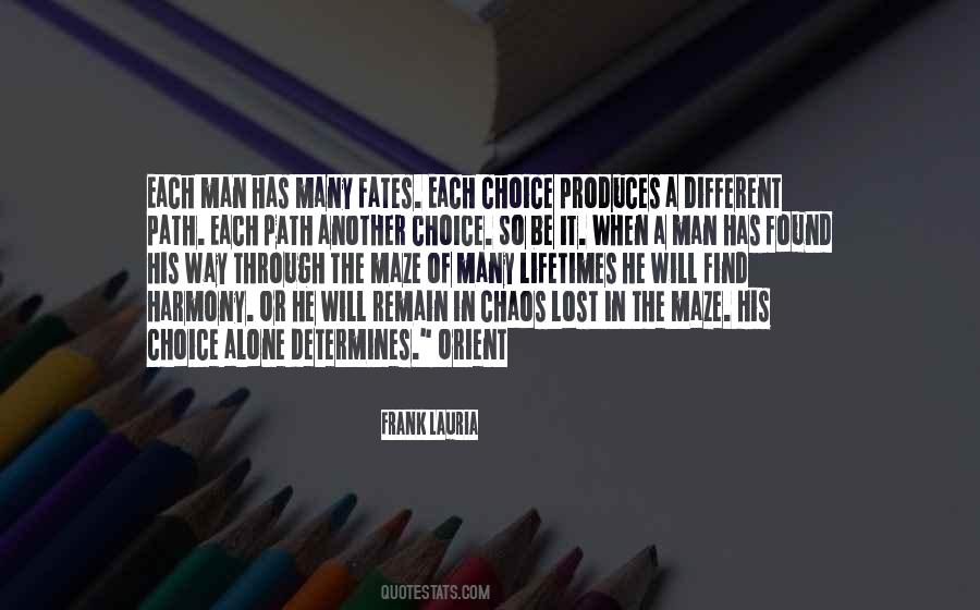 His Choice Quotes #68269