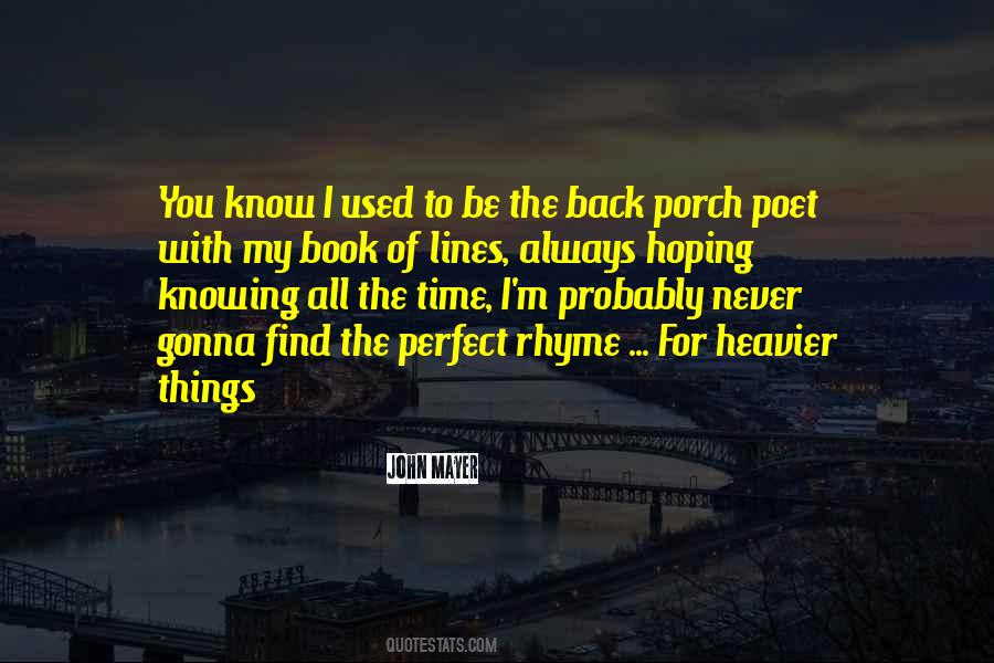 M Perfect For You Quotes #1417592