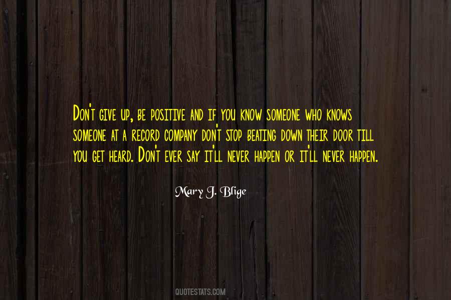 Positive Door Quotes #867647
