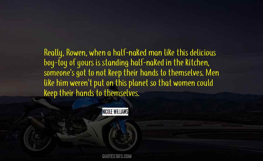 Man Not A Boy Quotes #899933