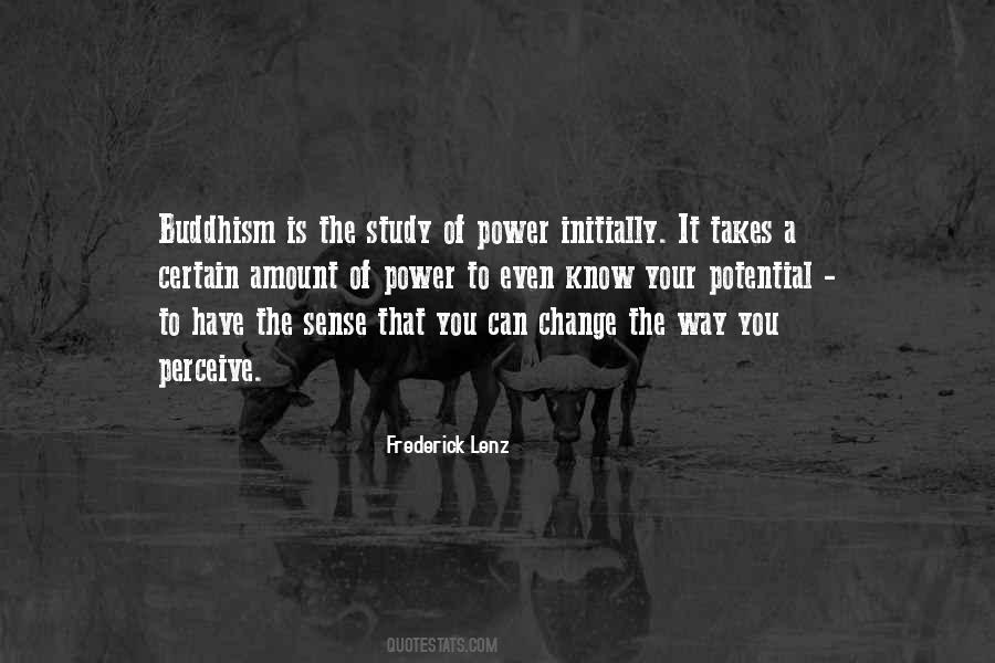 Buddhism Change Quotes #933428