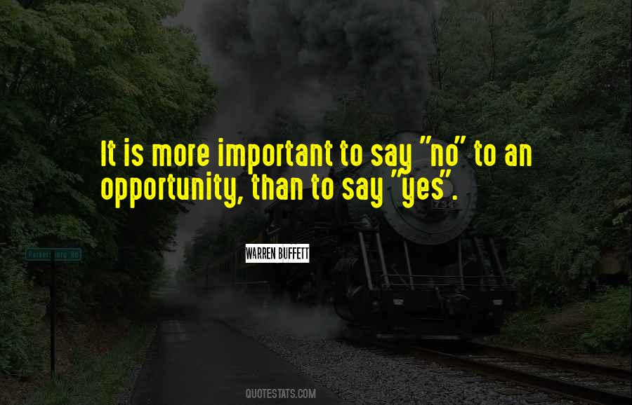 No More Important Quotes #704406