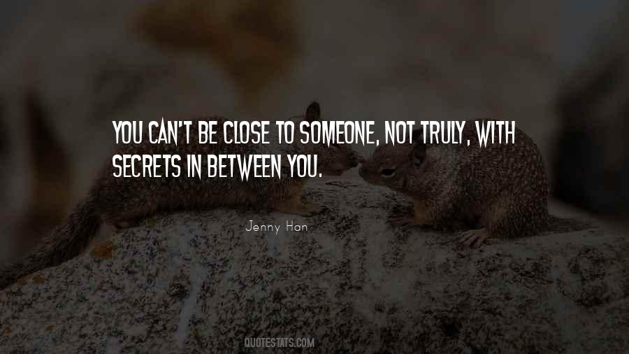 Quotes About Secrets Between Us #1378089