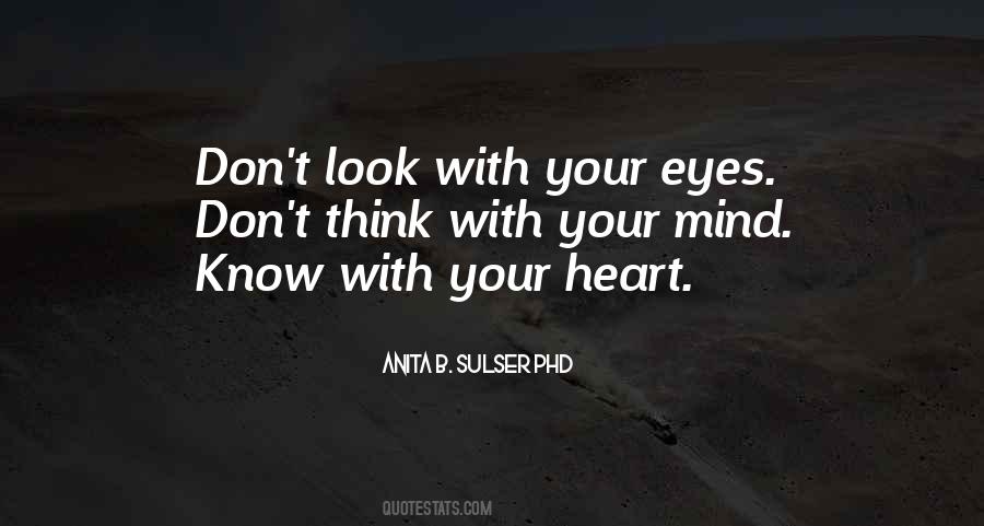 With Your Heart Quotes #1415615