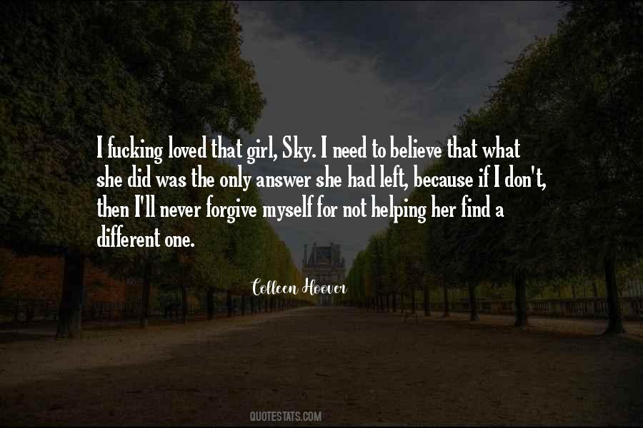 Girl Believe Quotes #191170