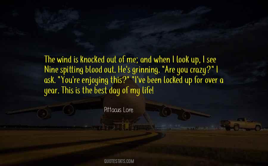 Wind Knocked Out Quotes #1149181