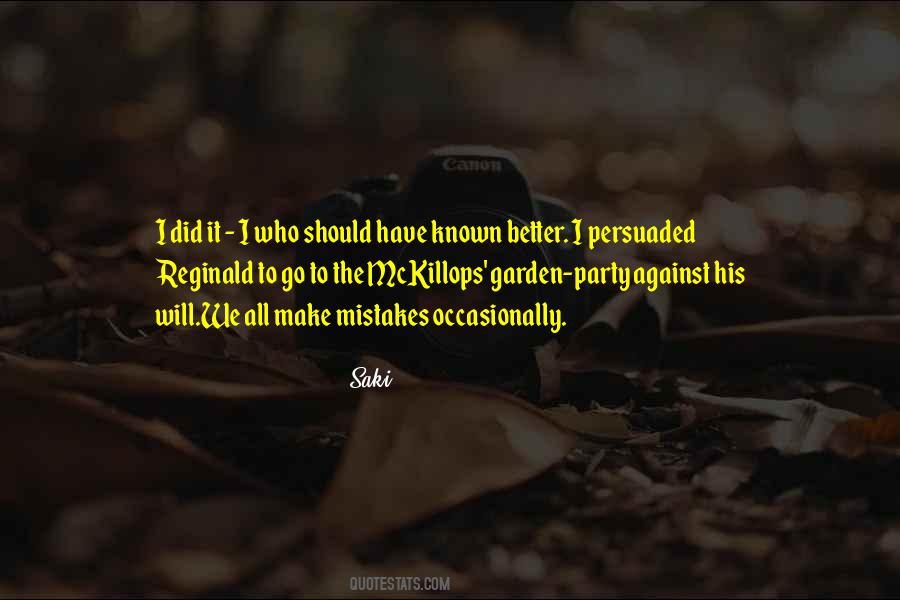 The Garden Party Quotes #290919