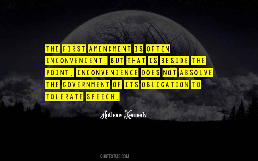 Quotes About The First Amendment #1037140