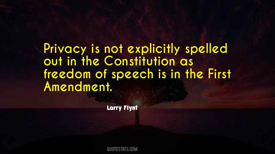 Quotes About The First Amendment #23294