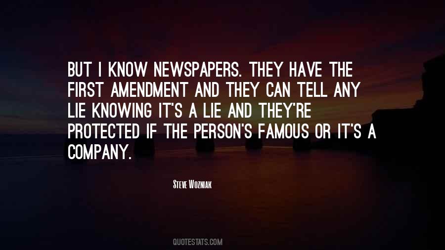 Quotes About The First Amendment #382171