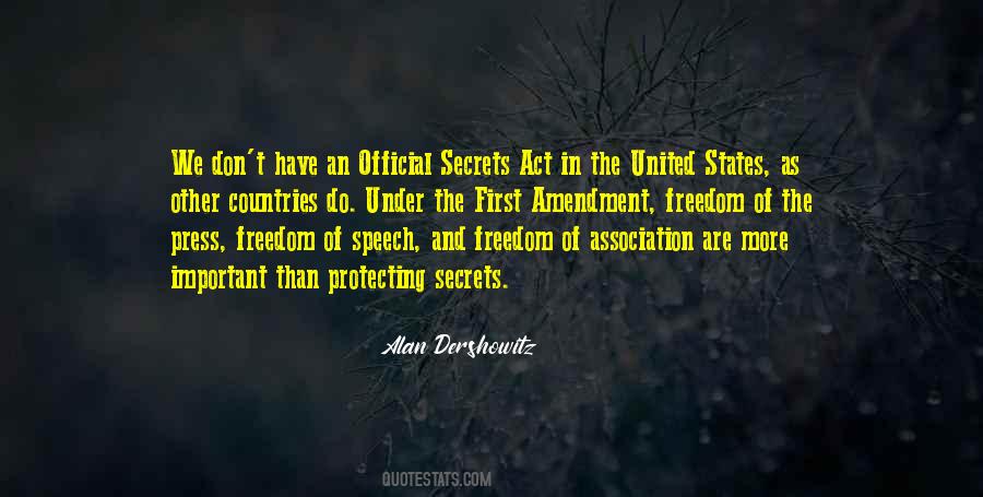 Quotes About The First Amendment #537706